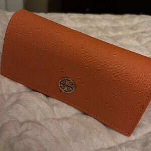 Tory Burch Women's Eye Glass Case EUC